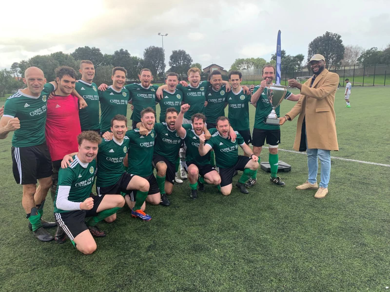 Campeones — celebrating the Premiership title