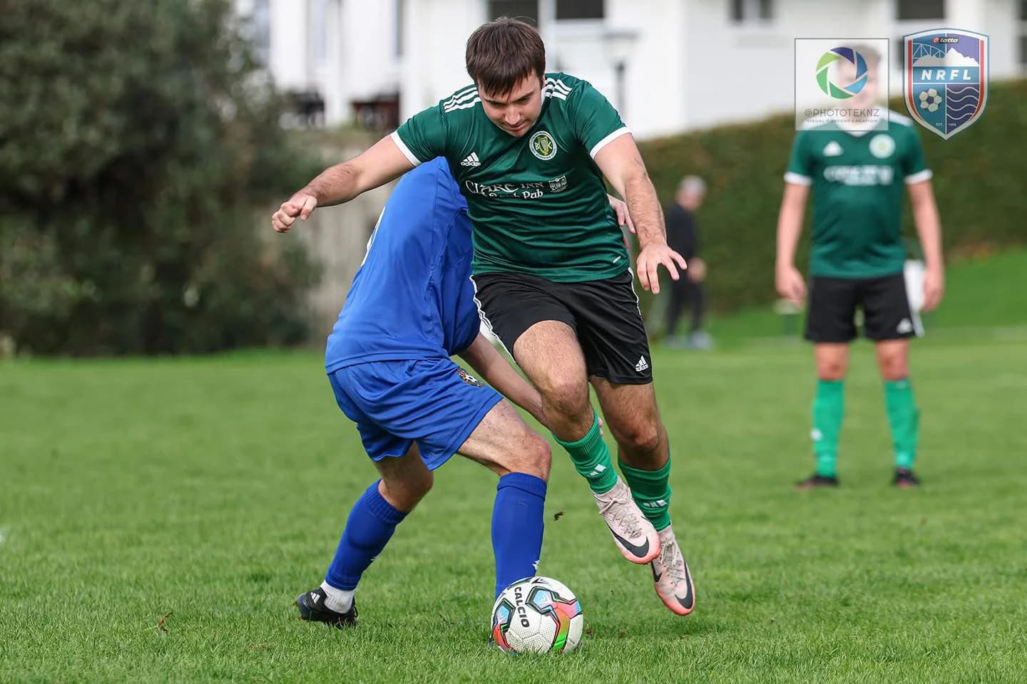Player in action on the pitch