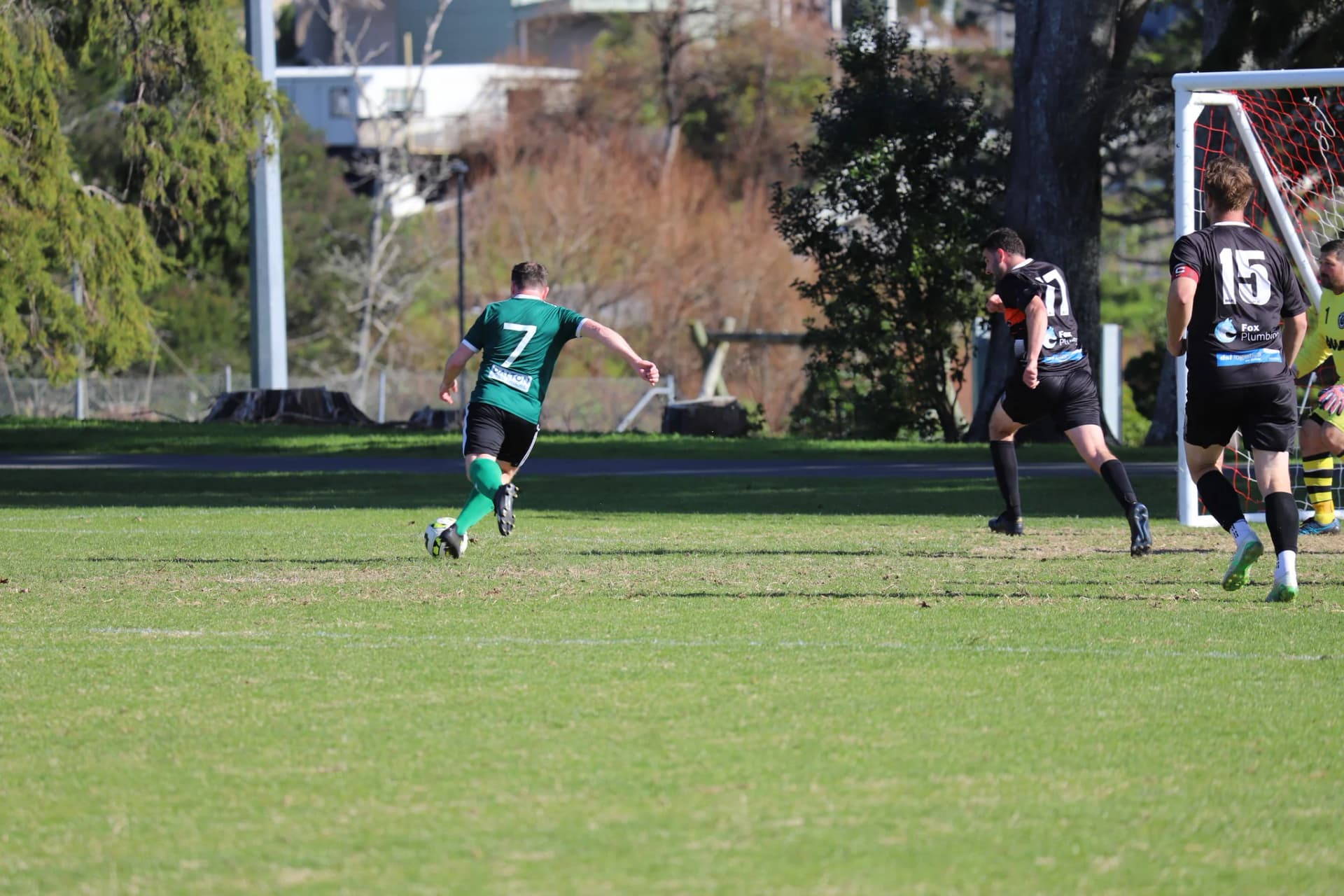 Player heading the ball